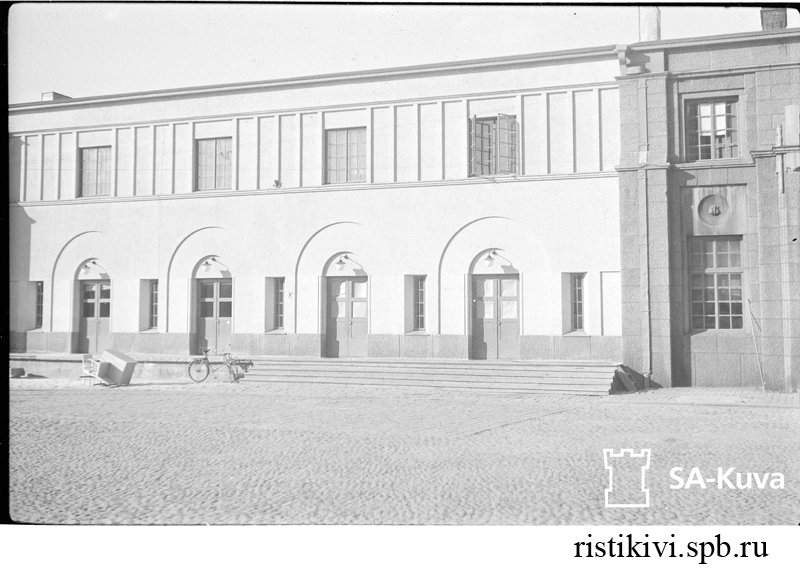 Новая временная станция построена в Выборге / Uusi väliaikaisesti rakennettu Viipurin asema Новая временная станция построена в Выборге / Uusi väliaikaisesti rakennettu Viipurin asema